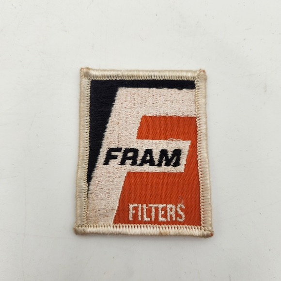 Fram Other - Vintage Fram Filters Patch Embroidered Automotive Mechanic Racing Sew On Orange